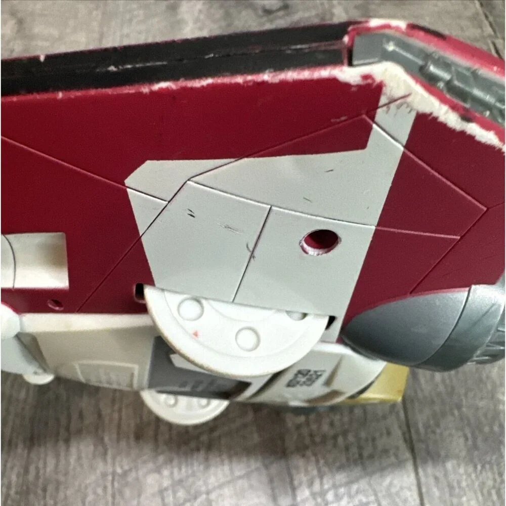 Star Wars Obi Wan Jedi Starfighter with Figure 2008 Hasbro Galactic‎ Hero